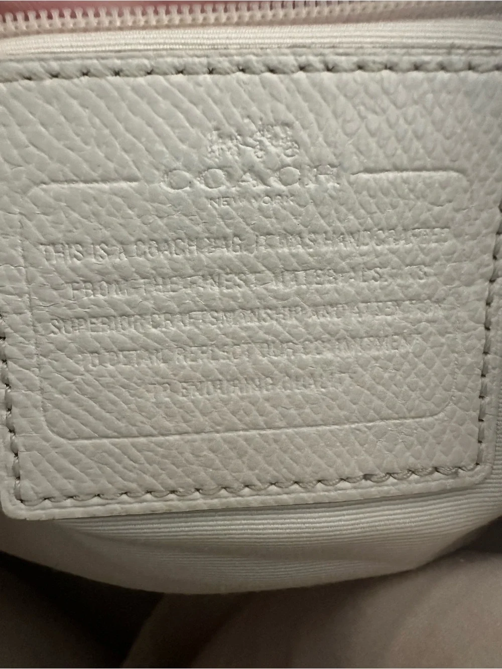 Coach Celeste Signature CC Hobo Shoulder Bag Light Khaki Chalk Circa 2015